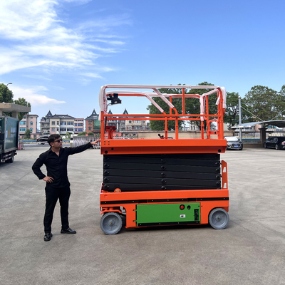 自動運転の電動大型シザリリフト ASEシリーズ 5m~16m 高性能
